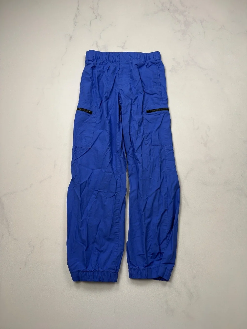 GAP Kids Blue Cargo Pants Elastic Waist - Boys XL 12